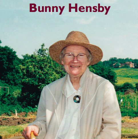 Bunny Hensby, founding member of Oxhey Village Environment Group