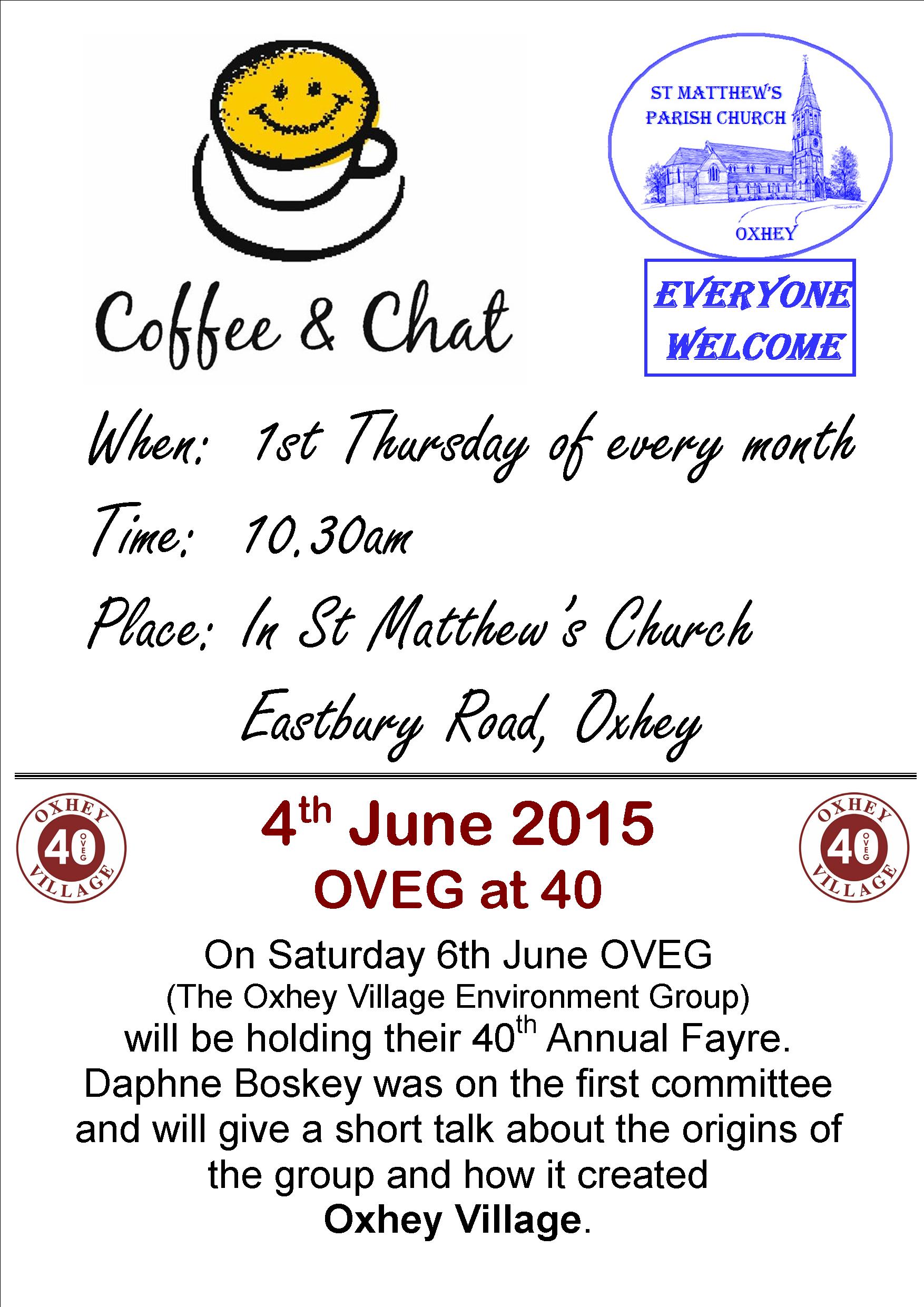 Coffee morning OVEG ad