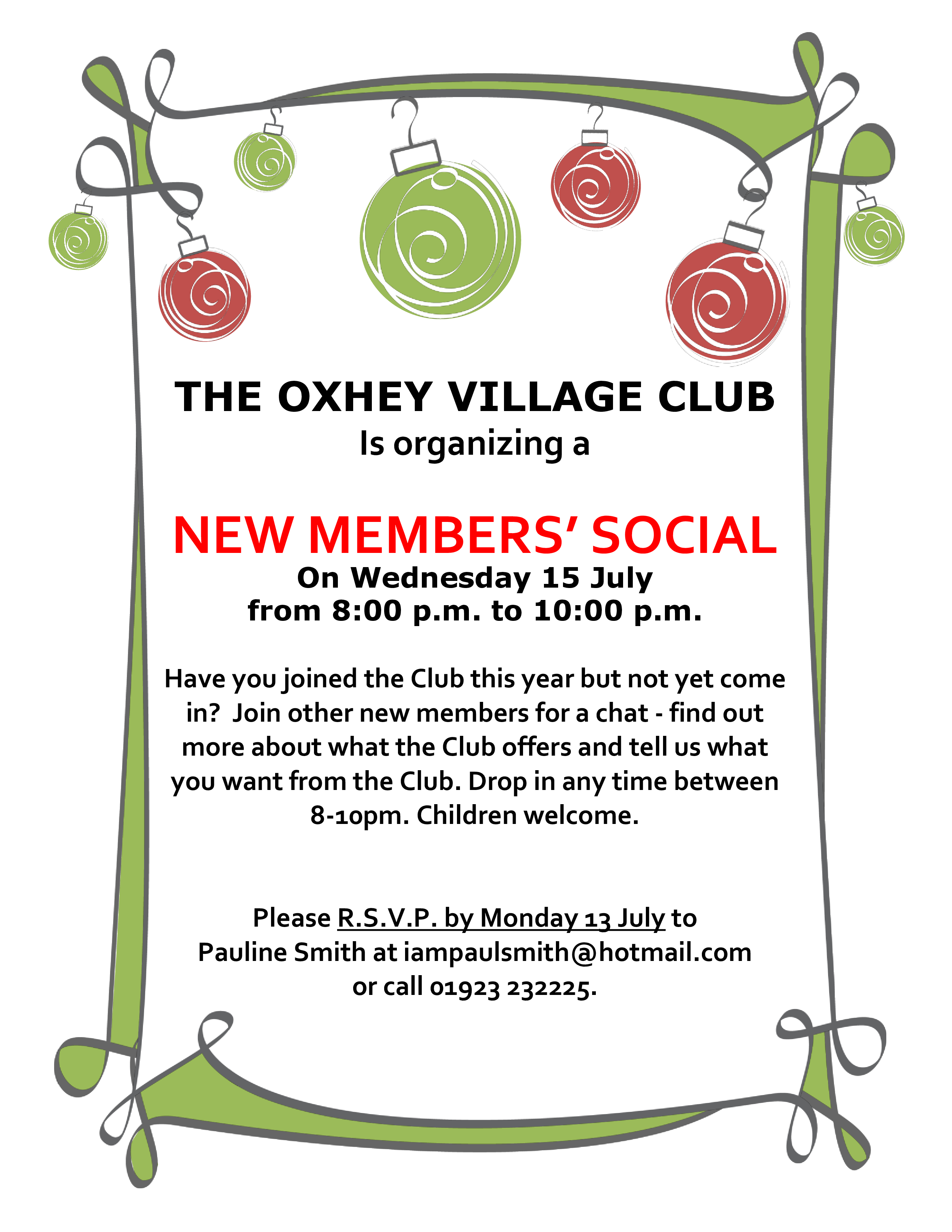 red club social