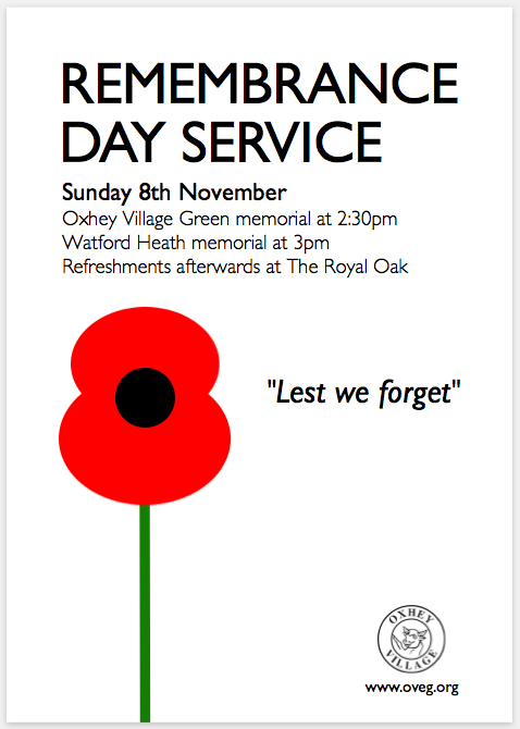 Remembrance 2015
