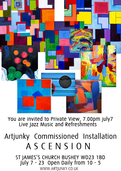 Artjunky revised flyer invite
