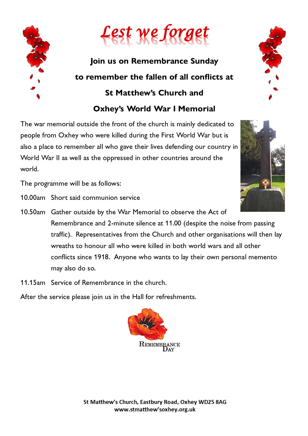 Remembrance 2021