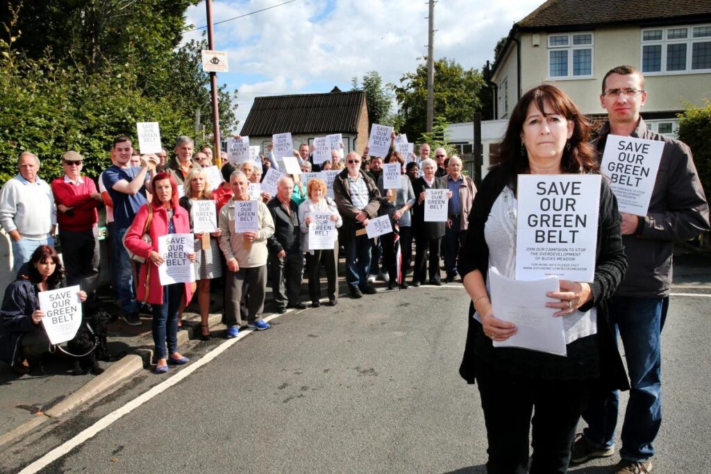 OVEG's campaign to save the green belt at Bucks Meadow
